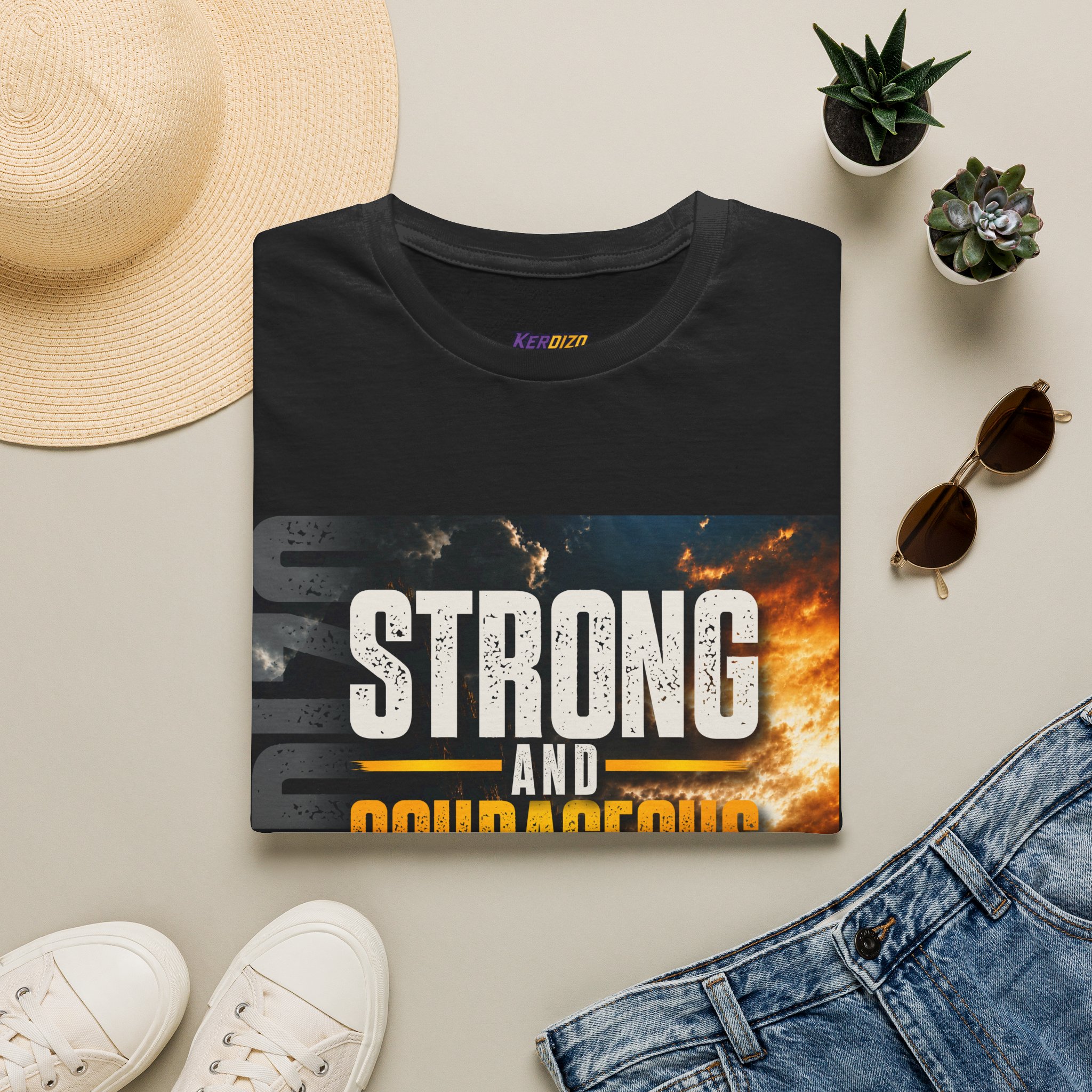 Strong and Courageous T-Shirt