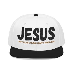 I Follow A Person Jesus Cap